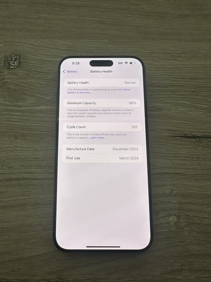 【フェア品】Apple｜iPhone 15 Pro Max 256GB iPhone 15 Pro Max 256GB - ブラックチタニウム（SIMフリー