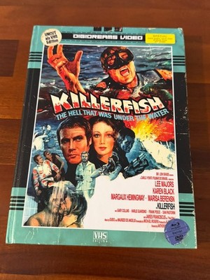 Killer Fish (1979) Blu Ray German Mediabook + Blood & Black Lace