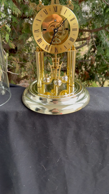Vintage 1980s Siegfried Haller TIME BOMB Anniversary Torsion Clock