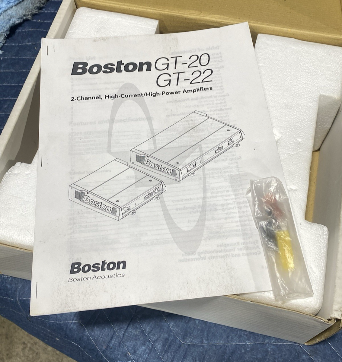 Boston Acoustics GT-20 2-Channel Car Amp for sale online | eBay