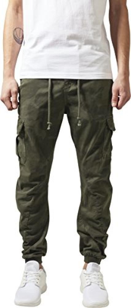 (TG. 36W) Urban Classics Cargo Jogging Pants Pantaloni, Olive Camo, 36W Uomo - N