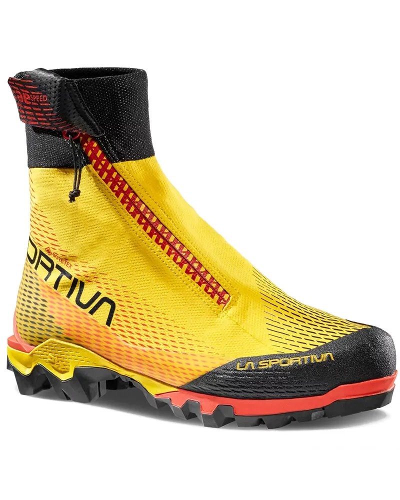 La Sportiva Aequilibrium Speed GTX Gore-Tex Scarponi Alpinismo Uomo, Yellow/Blac