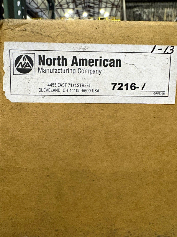 Fives North American  7216-1 Gas/Air Ratio Regulator,  New in box.