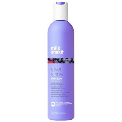 milk_shake Silver Shine Light Purple Shampoo for Blonde Hair 10.1 fl oz