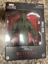 Hasbro Marvel Legends Werewolf By Night  MAN THING Deluxe Action Figure