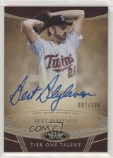 2019 Topps Tier One Talent 7/200 Bert Blyleven #TTA-BB Auto HOF 2u5