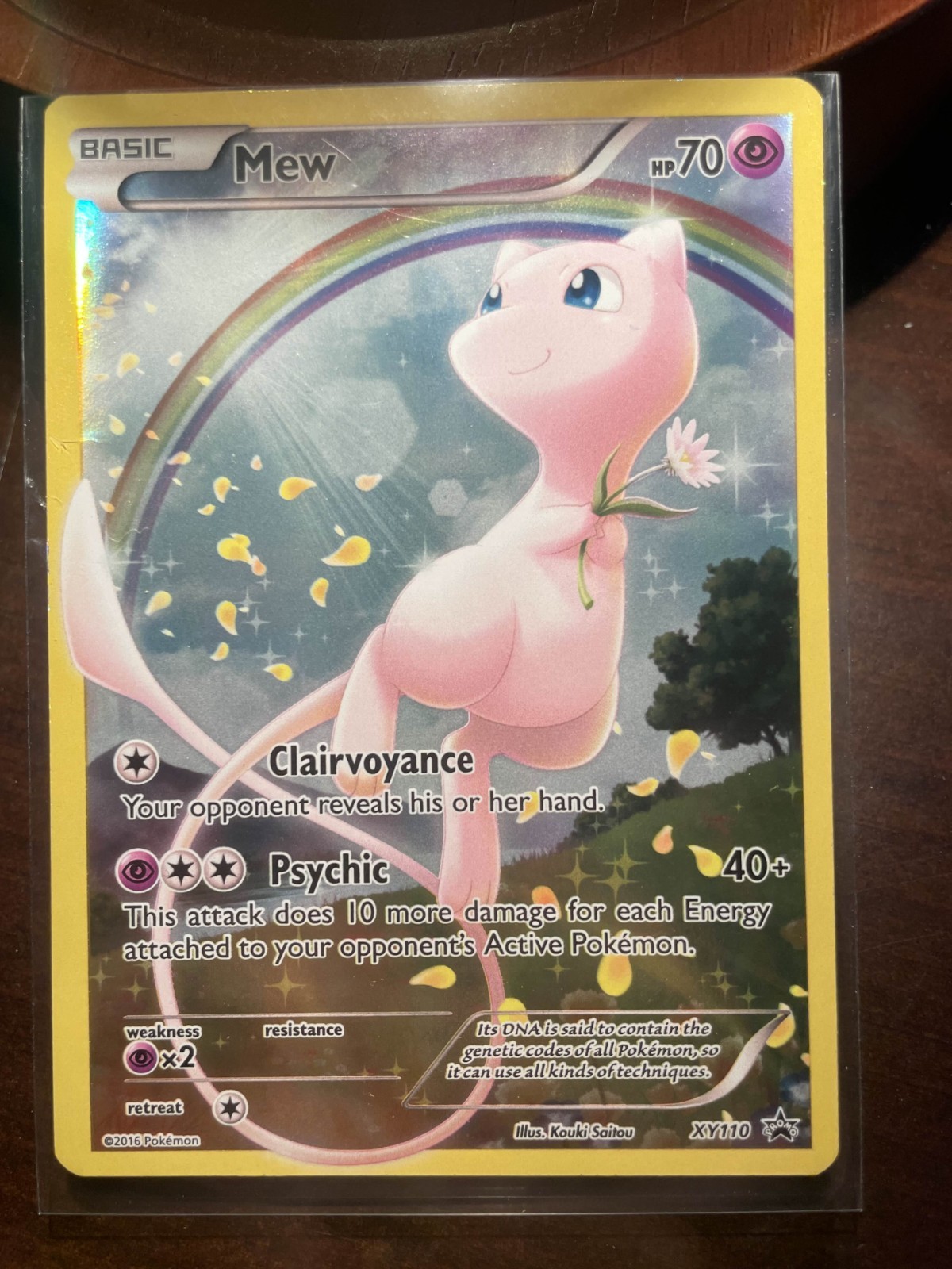 Mew XY110 XY Holo Promo