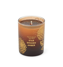NEW Victoria's Secret Star Smoked Amber candle bougie parfumée 9 oz RARE