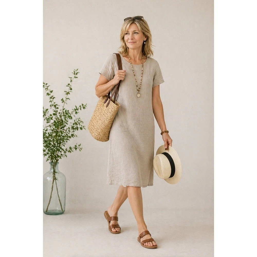 L.L. Bean Short Sleeve Casual Dresses for Women for sale