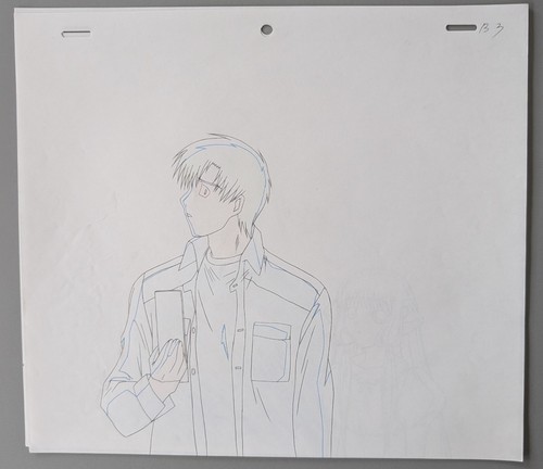 Chobits Prod Drawing Sketch Douga SET A - Madhouse 2002 anime - 5 characters! - Picture 6 of 15