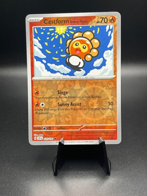 Castform Sunny Form 020/191 Reverse Holo Pokemon Surging Sparks