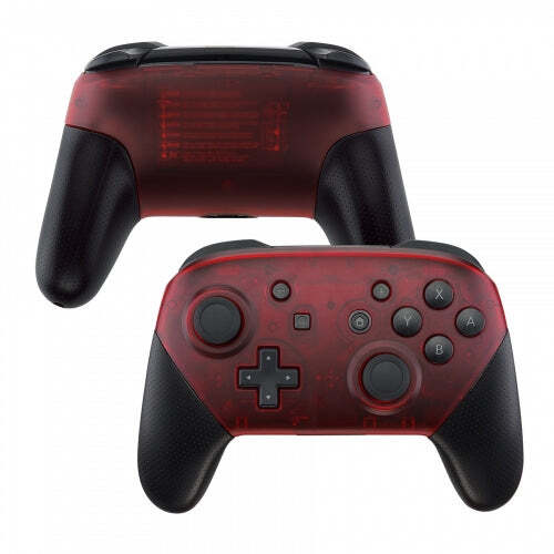 Nintendo Switch Pro Controller Transparent Shells - eXtremeRate - Picture 4 of 24
