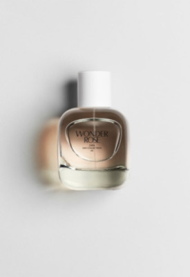 ZARA WONDER ROSE EAU DE TOILETTE 90 ML (3.0 FL. OZ) NEW REFILLABLE BOTTLE 