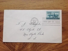 US 1949 Minnesota Territorial Centennial First Day Issue  . Free UK Postage