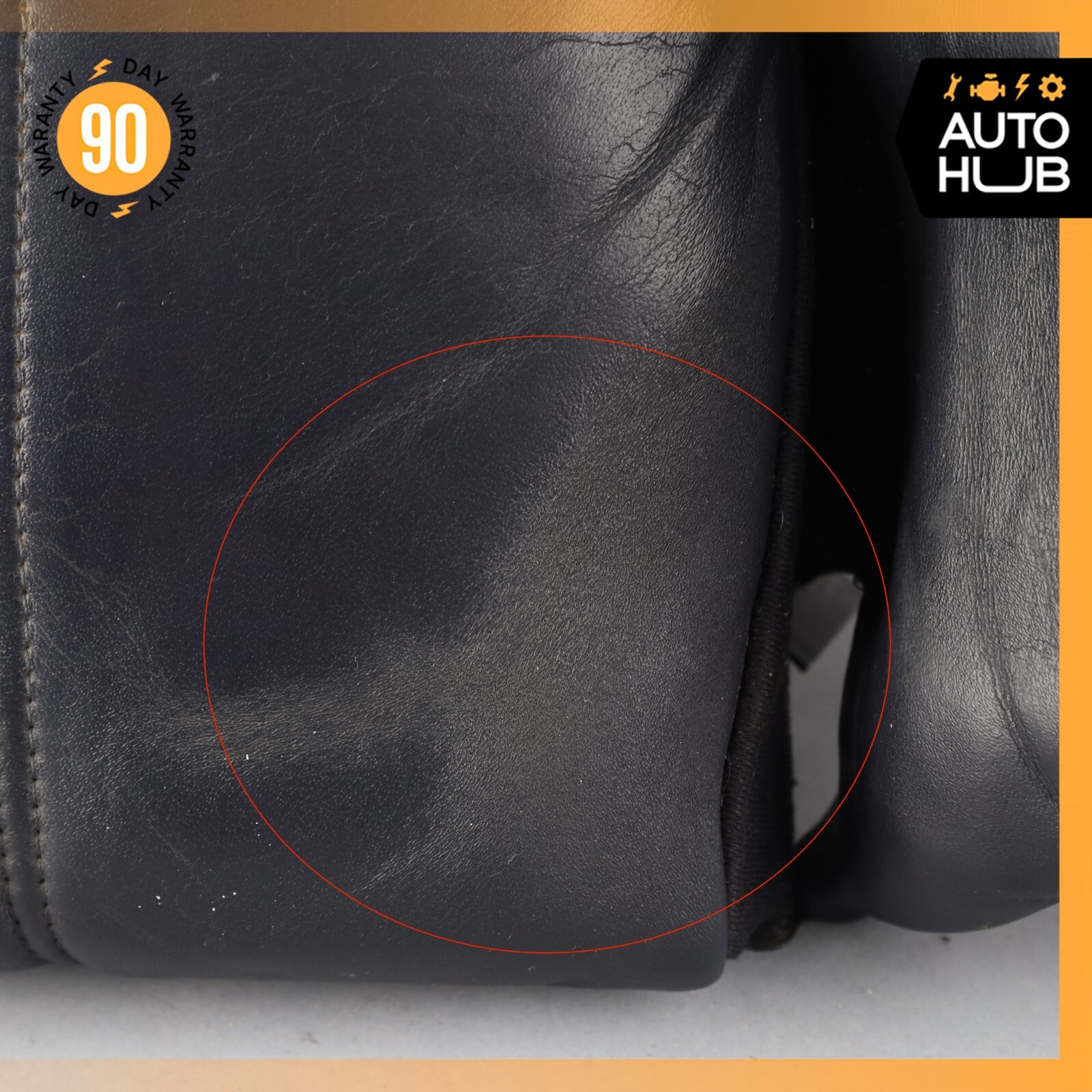 03-06 Bentley Continental GT Front Left Side Seat Upper Back Cushion OEM 65k