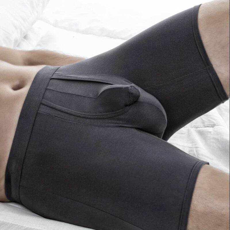 Mens Underwear Separate Penis Ball Pouch Breathable Comfort Sport