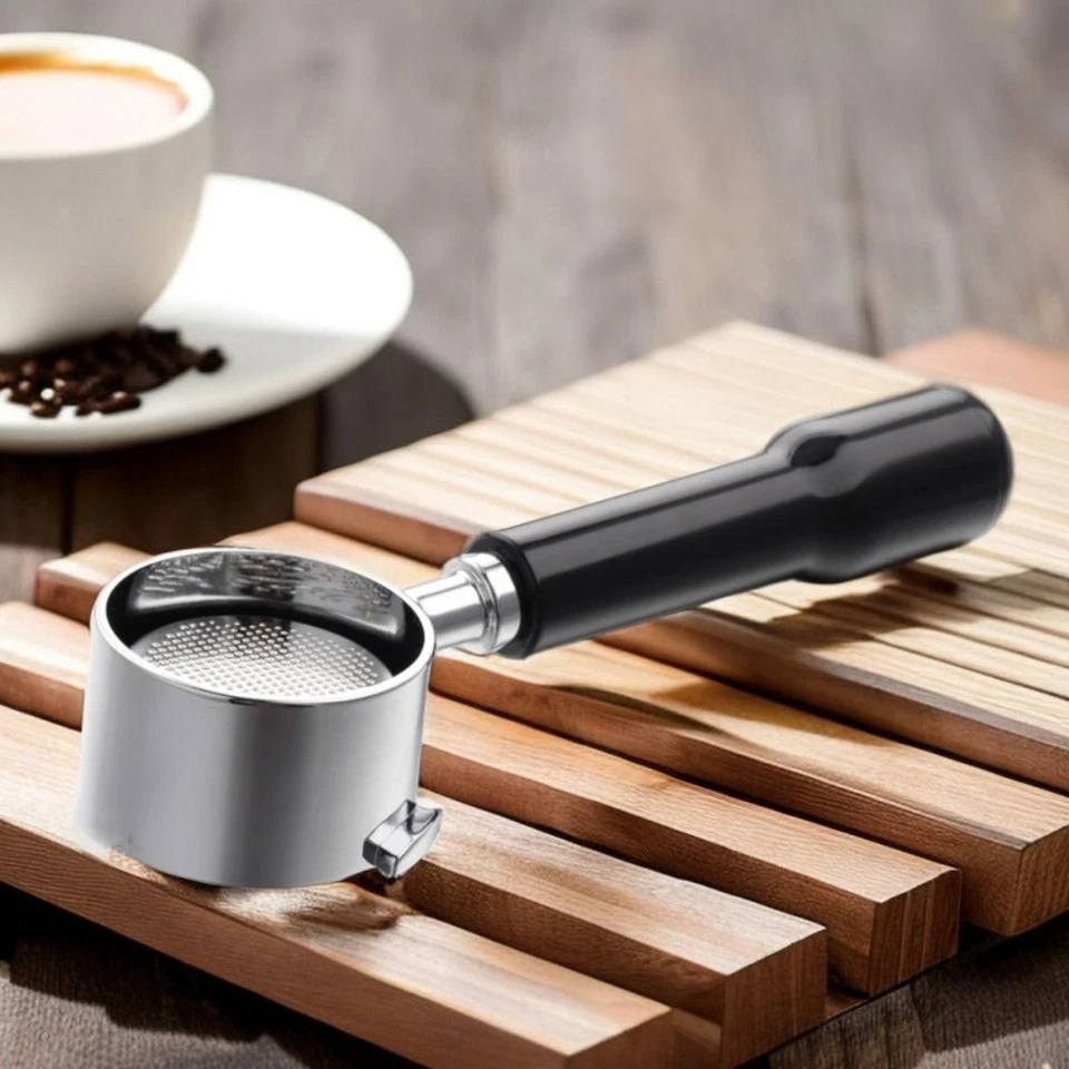 51mm Coffee Bottomless Portafilter 2 Ears Stainless Steel Replacement Parts