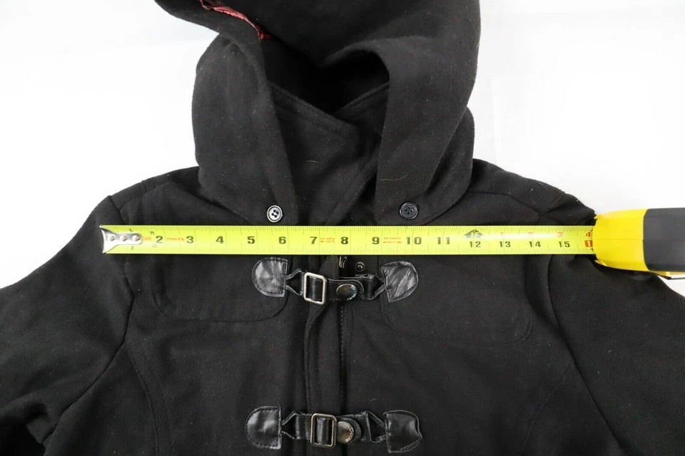 Кукольный домик женщин Sz L (большой) пряжка переднее пальто съемный капюшон перевернутые складки - Изображение 3 из 4