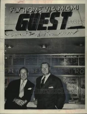 1953 Press Photo William R. Hearst Jr. with New York Journal American publisher