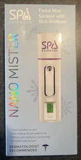 New Spa Sciences Nano Mister Facial Mist Sprayer w/ Skin Analyzer Free Shipping!