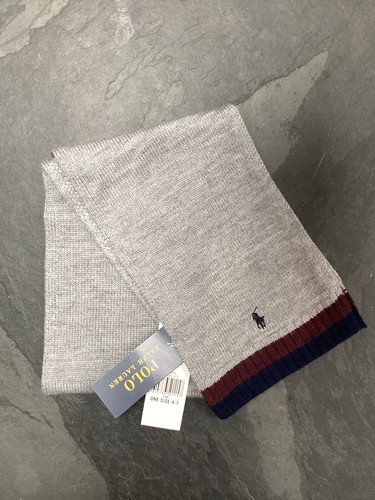 Polo Ralph Lauren Cotton Scarf Kids Size4-7 114CM 18CM