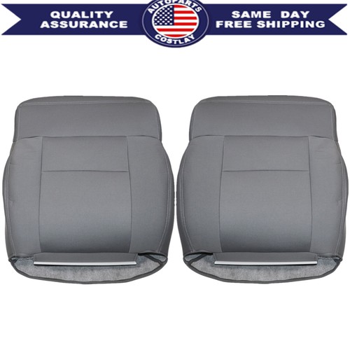 Looking For Front Seat Covers For Your 2004-2008 Ford F150? Grab These Gray Cloth Replacements That Fit Lariat, STX, XLT, And XL Trims. Direct Fit For Heated Or Non-heated Manual Or Powered Seats. Choose What You Need—driver Or Passenger Bottom Or Top.