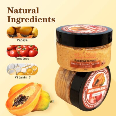 Papaya & Tomato Face & Body Scrub