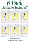 LED Night Light 200 Lumen COB LED Emergency Cordless Battery Powered Switch Lamp
