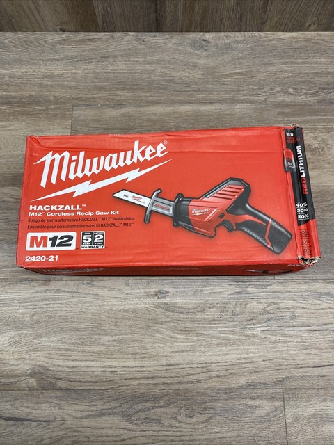 Milwaukee Hackzall M12 Recip Saw Kit for sale online | eBay