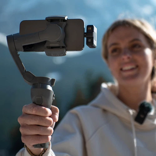 DJI Mic (1 TX + 1 RX) Wireless Microphone 250m (820 ft.) Range 14-Hour Recording - Picture 7 of 8