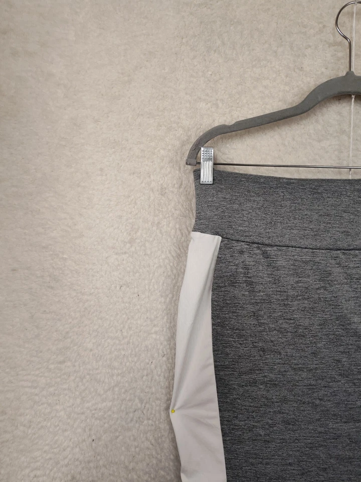 Falda Puma Mujer Grande Gris Mezcla Poliéster Tiro Alto Recta Bodycon Hasta la Rodilla Foto 2 de 4