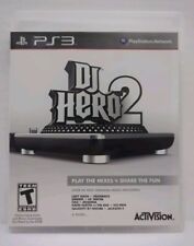DJ Hero 2 (Sony PlayStation 3, 2010) CIB, Black Label, Original Label, PS3