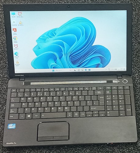 15.6INCH TOSHIBA SATELITE PRO C50-A-1E6 INTEL CORE I3 8GB 128GBSSD WIN 11 PRO - Picture 14 of 16