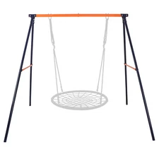 Outdoor Garden Kids Children Swing Stand A-Frame Yard Lawn Playground Toys Gift