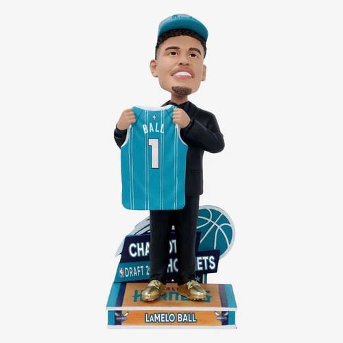 LaMelo Ball Charlotte Hornets 2020 Draft Pick Bobblehead NBA Basketball