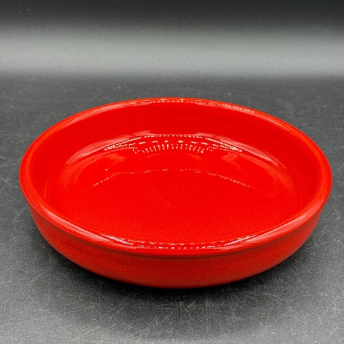 Waechtersbach CHRISTMAS Pasta Shallow Bowls 8" Individual Red Germany - Picture 7 of 8