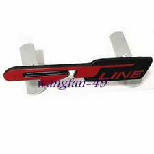 Black Outline Red GT LINE Front Grille Emblem badge for Optima Stinger K5