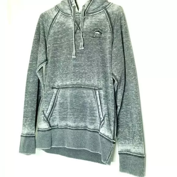 Acid wash grey hoodie sales