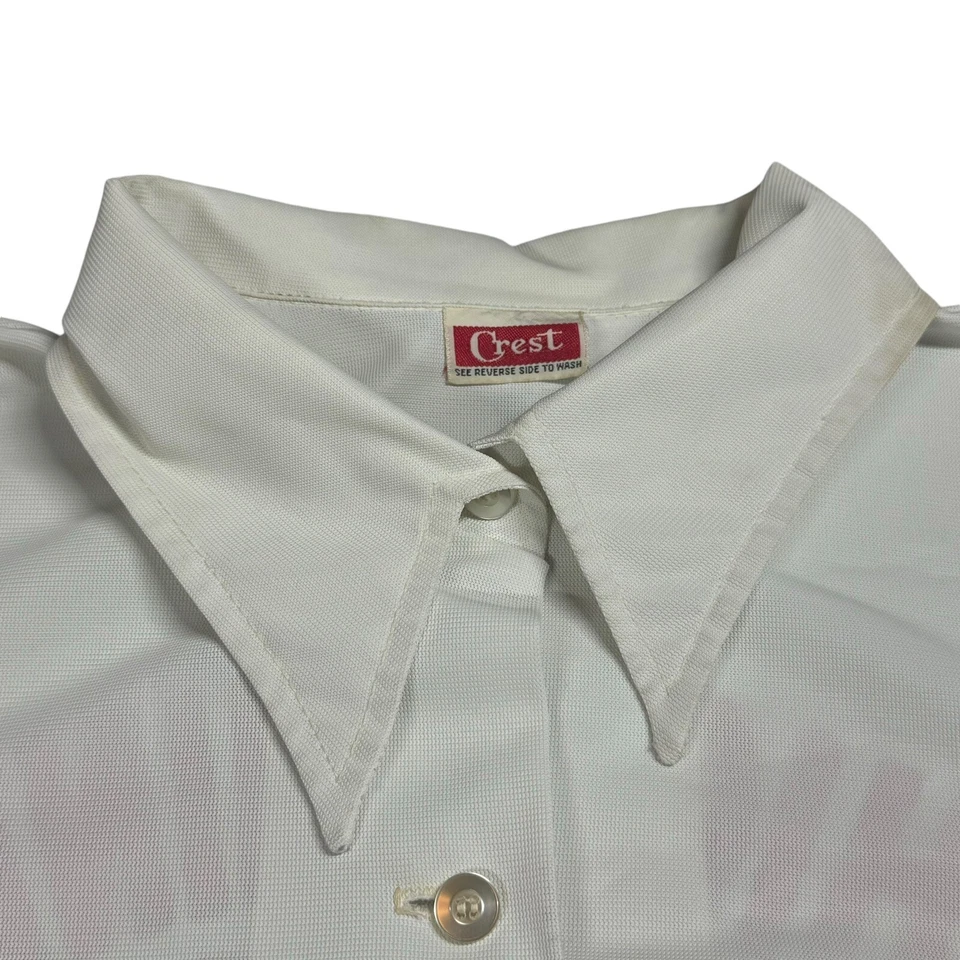 Vintage 70’s Shickshinny PA Ambulance Volunteer Corps Button Up Shirt - Image 4 of 4