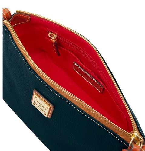 Dooney & Bourke Pebble Grain Leather Black Suki Crossbody Shoulder Bag - Bild 8 von 10