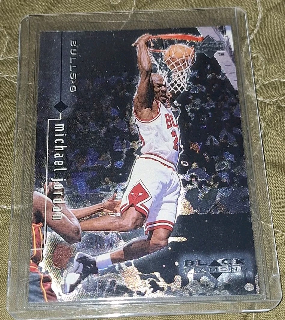 Michael Jordan 1998-99 Upper Deck Black Diamond #13 HOF A6
