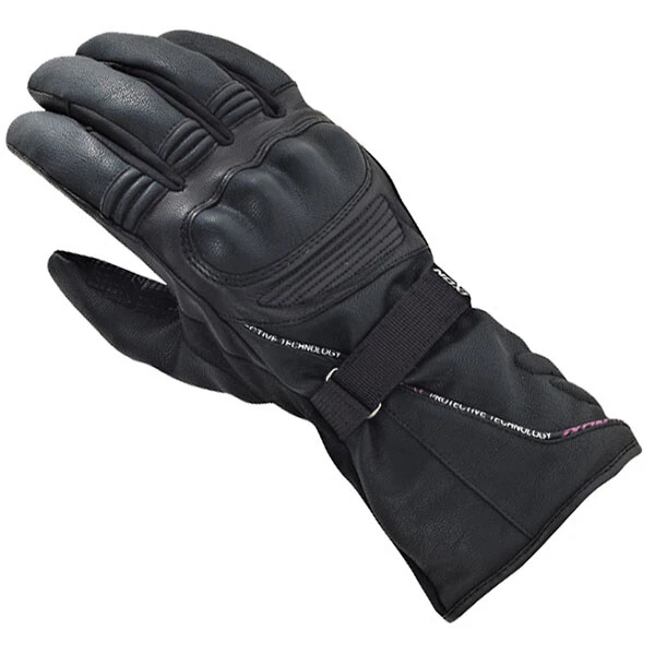 Ixon Ladies Pro Tender Waterproof Motorcycle Motorbike Winter Textile Glove - XL