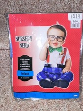 Brand New InCharacter Baby Boy Nursery Nerd Infant Costume Small 6-12 Months
