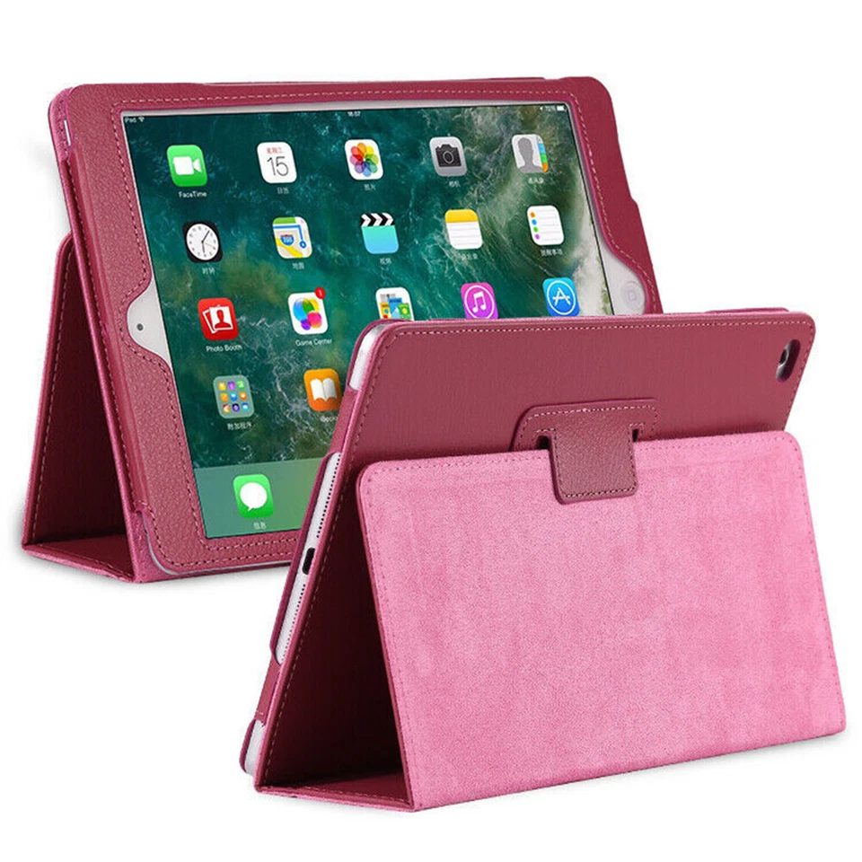 Leather Smart Case Stand Flip Cover For iPad 10th 9th 8th Air 5/4 Pro 13 12.9 11 - Image 2 of 4