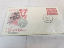 First Day of Issue Stamp Olympic XXI Canada  Fleetwood USA  A31