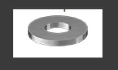 McMaster Carr 18-8 SS Mil. Spec. Washer, Passivated, 1/4, NAS 1149-C0(98017A660)