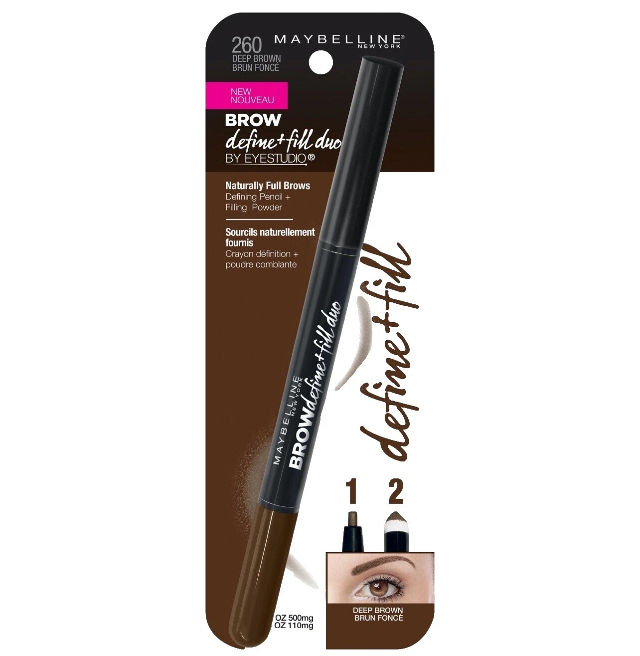 Maybelline New York Pressed Powder Eyebrow Liners & Definition