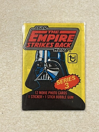 Star Wars Cards 1970s Full Set - Empty Wax Packs ALL 7 (ONE VINTAGE CARD/PACK) - Picture 11 of 11