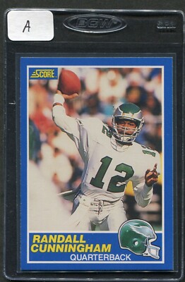 1989 Score Randall Cunningham #75 Eagles Nm/mt (A)