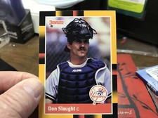 1988 Donruss Baseball's Best # 188 DON SLAUGHT YANKEES
